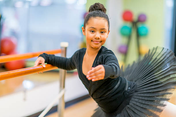 Balet dancer posing in a studio. Balet dancer posing in a studio.